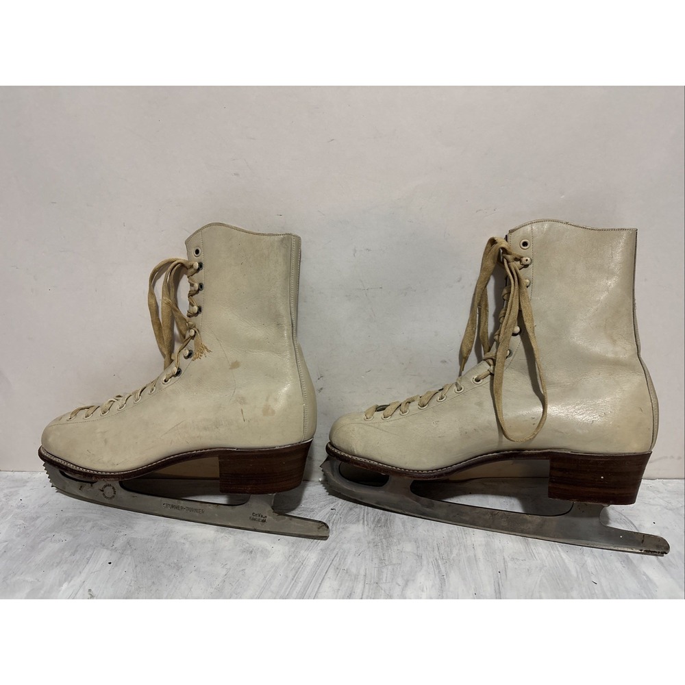 Unreadable Brand Vintage Ice Skates Look At All Pictures Women's Size 5